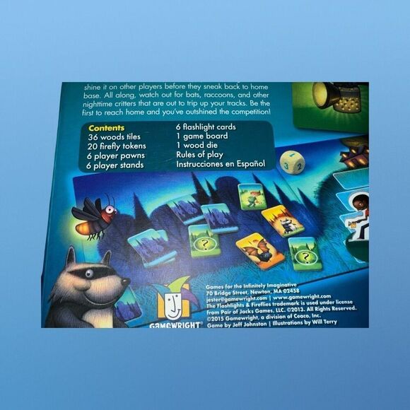 Gamewright Flashlights & Firefly “Light & Seek” Game Complete - Picture 3 of 6
